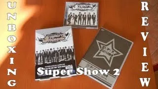 Unboxing Review - Super Show 2 ALL versions (CD, DVD, Premium live in Japan) - Super Junior