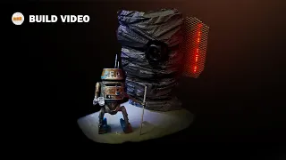 The Mandalorian Inspired Droid Mashup | Star Wars Diorama