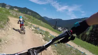 NWCup Downhill Racing at Stevens Pass