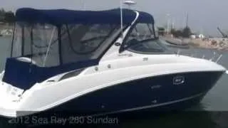 2012 Sea Ray 280 Sundancer