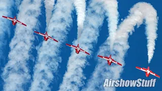 RCAF Snowbirds - Full Show, No Music! - Airshow London 2021