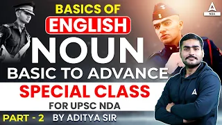 Noun | NDA 1 2023 | Noun Practice For  NDA 2023 Preparation | NDA English Classes #2