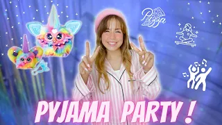 J'organise une incroyable PYJAMA PARTY avec des amis très spéciaux  !!!