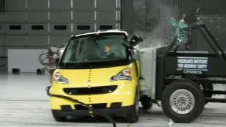 2008 Smart Fortwo side IIHS crash test
