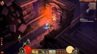 Diablo 3 Beta - Monk Skills Level 1-12 1080p HD