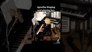 #ABBAVoyage - Agnetha Fältskog singing & playing piano Live