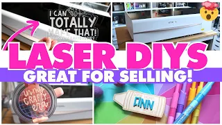 Easy Laser DIYs you can also sell for a profit! 💰 xTool P2 CO2 Laser Machine Projects