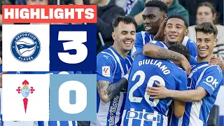 DEPORTIVO ALAVÉS 3 - 0 RC CELTA | HIGHLIGHTS LALIGA EA SPORTS