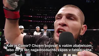 Conor Mcgregor vs Khabib Nurmagomedov promo CZ