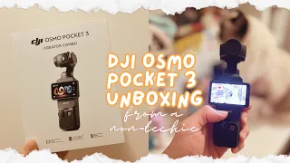 Unboxing my new vlogging camera | DJI Osmo Pocket 3
