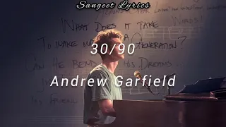 30/90 - Andrew Garfield [Sub Español-Inglés] (from Tick Tick Boom! OST)