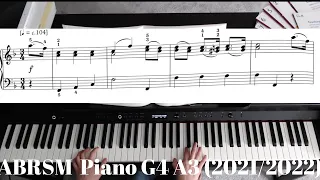 ABRSM 2021-2022 piano Grade 4 A3: MINUET AND TRIO