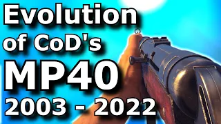 The Evolution of Cod's MP40 | Evolution of Call of Duty Series