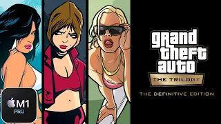 Grand Theft Auto: The Trilogy - The Definitive Edition on Mac! (M1 Pro) (Apple Game Porting Toolkit)