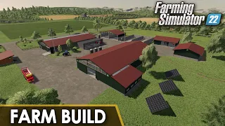 FS22 Cattle Farm Build On Haut-Beyleron Timelapse - Farming Simulator 22 Timelapse Build