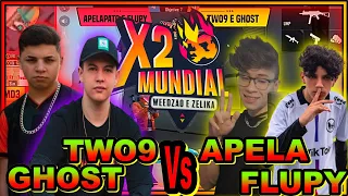 TWO9 e GHOST vs APELA e FLUPY 2X2 WEEDZAO