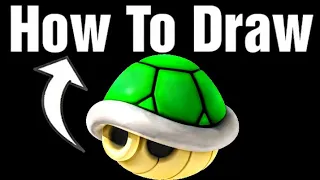 How To Draw A Koopa Shell | Super Mario Bros