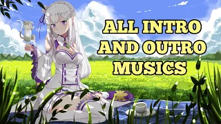 All Re:Zero Openings and Endings Musics