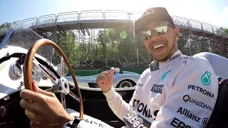 Monza Magic with Lewis and Stirling Moss - Mercedes-Benz original