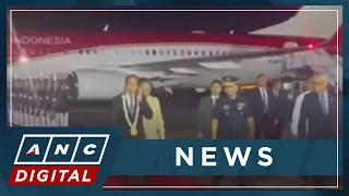 Indonesian President Widodo in PH for three-day official visit | ANC