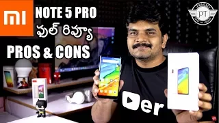Redmi Note5 Pro Review With Pros & Cons ll in telugu ll