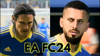 Caras de Jugadores de Boca Juniors En EA FC 24 En La Mejor Calidad - Playstation 5