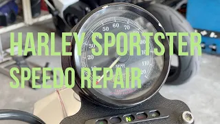 How to Replace the Speed Sensor on your Harley Sportster.