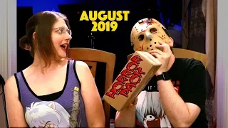 UNBOXING! Horror Pack August 2019 - Horror Movie Subscription Box - Blu Rays
