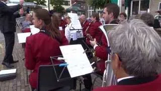 Koninklijke Harmonie EMM Kruiningen, braderie 7 september 2013