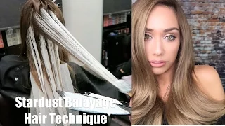 Stardust Balayage Hair Technique