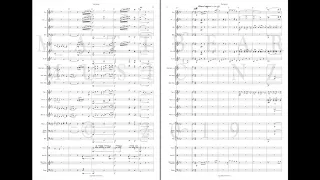 Themes from SINTEL for Concert Band (Score Video) | Beardsworth, M