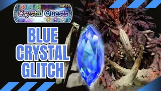 Mind Blowing GLITCH in BLUE - Crystal Quests [DFFOO GL]