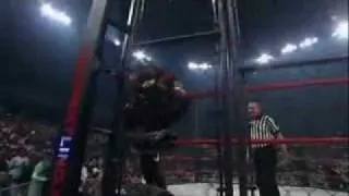 TNA LOCKDOWN 09 sting vs mick foley 1/2