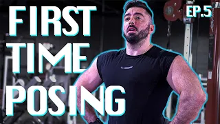 ROAD TO IFBB PRO VLOG EP.5 - MY FIRST TIME POSING 😰