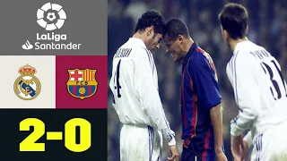 Real Madrid 2-0 FC. Barcelona 2001