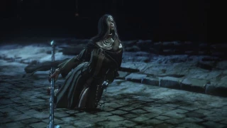 DARK SOULS™ III Ashes of Ariandel Sister Friede boss Battle Sorcerer Clear