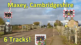 Maxey Level Crossing, Cambridgeshire