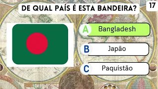 DESAFIO DAS BANDEIRAS | 20 PERGUNTAS