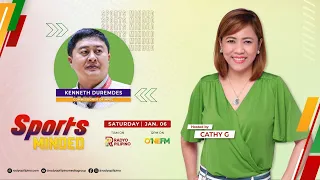 Sports Minded Season 2 with Cathy G. | Guest: Kenneth Duremdes | 01-06-24