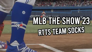 MLB The Show 23 - RTTS Stance Team Socks