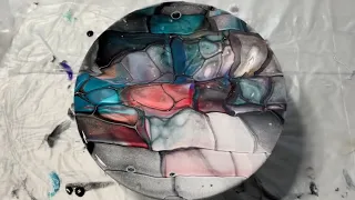 New @Sheleeart Technique - DOUBLE Pleated Hide + Reveal! Fluid Art Tutorial