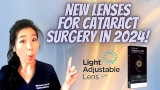 Brand New Lenses for Cataract Surgery In 2024 | LAL+ and Odyssey Intraocular Lenses