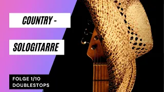Country GItarre🎸lernen | Doublestop Solo auf Gitarre spielen