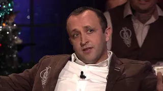 Ondrej Kandráč- Ako rozprávajú Rusnaci v Čechách (Neskoro večer - Talkshow Petra Marcina)