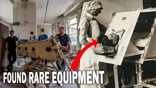 Exploring an Abandoned Hospital: Vintage 1930s Medical Equipment!