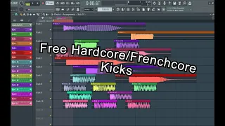 Free Hardcore/Frenchcore Kicks (Thank you for 200 Subscribers)