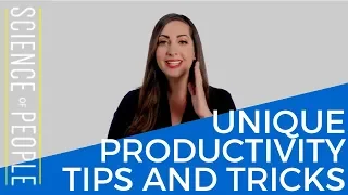 Unique Productivity Tips: How to Be More Productive with Less Effort