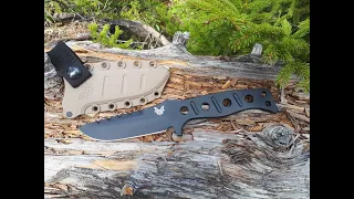 Benchmade Adamas Fixed Blade Knife Review - Model# BM375BKSN