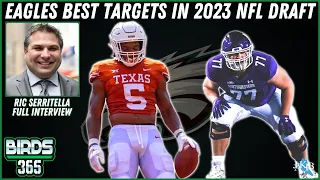 Ric Serritella Gives NFL Draft Masterclass | Blue Chip Prospects, Targets For Eagles in Rd. 1 & more
