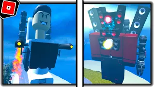 ALL NEW SKIBIDI TOILET GAME with TITANS and TOILETS in SIMPLIFIED TOILET ROLEPLAY - Roblox